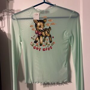 Urban outfitters mesh top